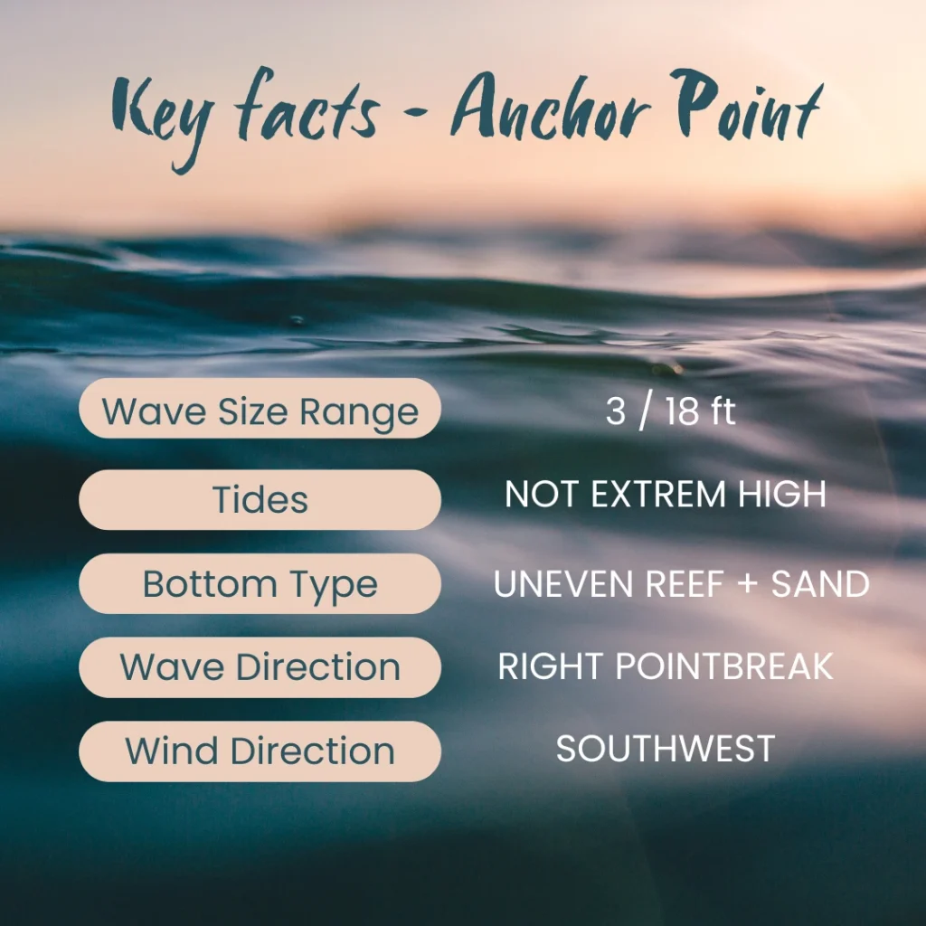 Description Surfspot Anchor Point Taghazout Morocco