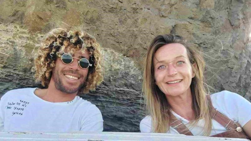 Founders of Poki Surf Morocco, Ismail and Ulrike